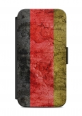 HTC ONE Deutschland Fahne 2 Flipcase Tasche Flip Hülle Case Cover Schutz Handy