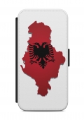 iPhone Albanien Fahne 5 Flip Tasche Hülle Case Cover Schutz Handyhülle