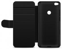 Huawei Black Cat Katze Flipcase Tasche Flip Hülle Case Cover Schutz Handy