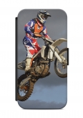 Huawei Motocross Cross Flipcase Tasche Flip Hülle Case Cover Schutz Handy