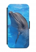 Huawei Delphin Delfin Flipcase Tasche Flip Hülle Case Cover Schutz Handy