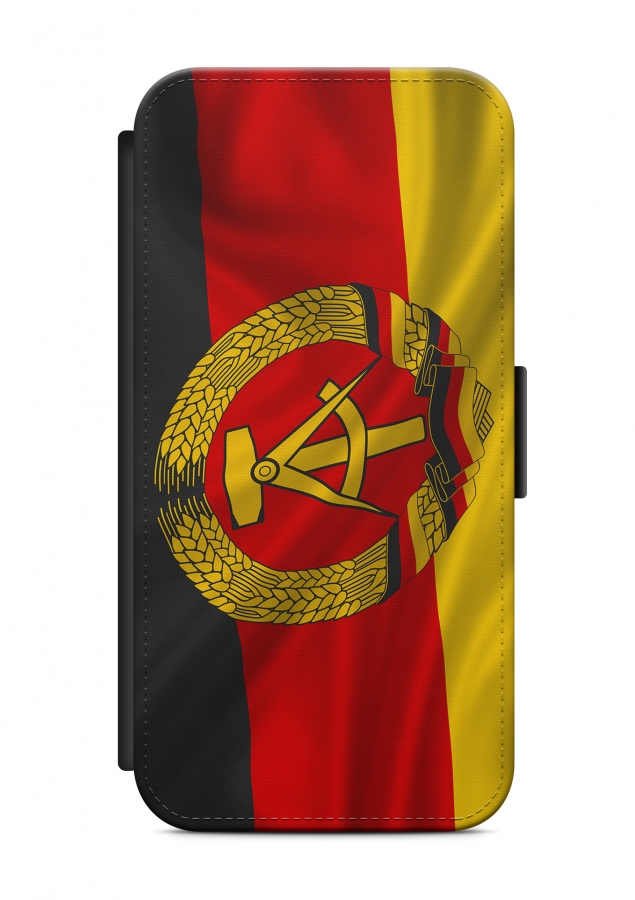 Huawei DDR Deutschland Flipcase Tasche Flip Hülle Case Cover Schutz Handy