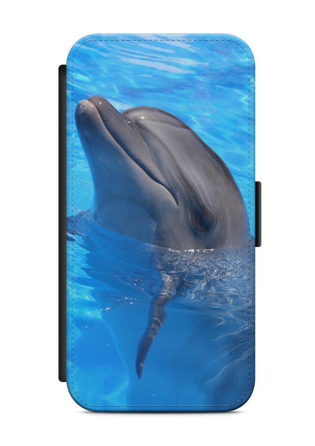Sony Xperia Delphin Delfin Flipcase Tasche Flip Hülle Case Cover Schutz Handy