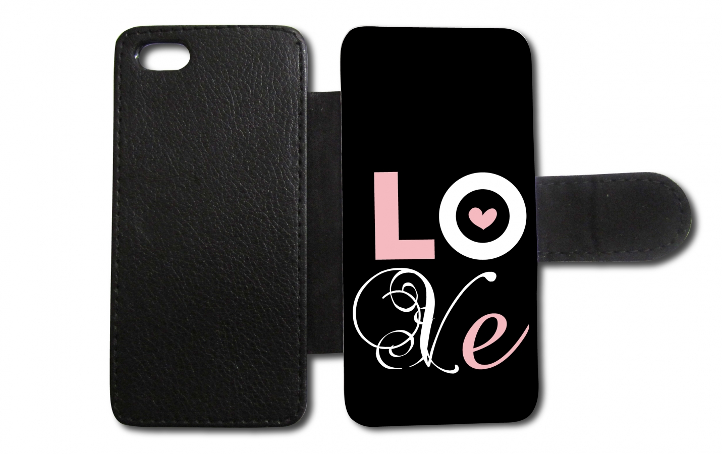 iPhone Valentinstag Love liebe Flip Tasche Hülle Case Cover Schutz Handy 2