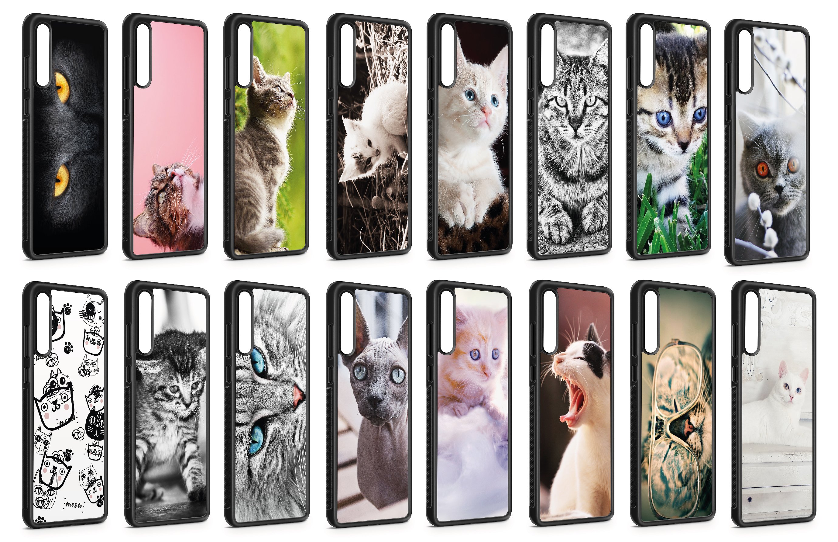 Susse Katze Hund Hulle Fur Samsung Galaxy S10 Case Cover 3d Relief